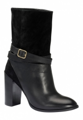 Полусапожки женские кожаные, Apart