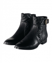 Полусапожки женские кожаные, Conleys Black