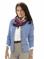 Кардиган женский вязаный, Alba Moda Green