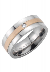 Partnerschmuck: Partnerring, "42/83196-0, 44/83197-0", BRUNO BANANI