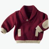 Пуловер с шалевым воротником детский со склада в Москве