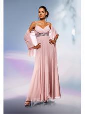 Длинное вечернее платье на бретелях Длинное вечернее платье на бретелях