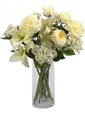 Декоративный цветочный букет, комплект из 7 предметов Декоративный цветочный букет, комплект из 7 предметов