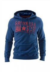 Мужская толстовка с капюшоном, Converse Мужская толстовка с капюшоном, Converse