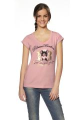 Женская футболка с различными принтами, REBECCA BONBON
