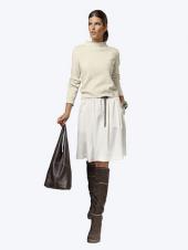 Женская вельветовая юбка, Alba Moda 