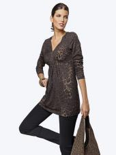 Женская длинная кофта, Alba Moda