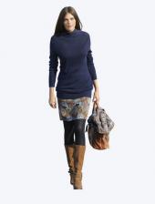 Женская жаккардовая юбка, Alba Moda