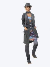 Женский длинный кардиган, Alba Moda