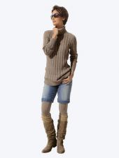 Женские джинсовые шорты, Alba Moda