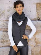 Женский вязаный жилет, Alba Moda