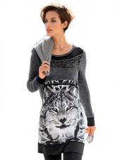 Женская длинная кофта, Alba Moda