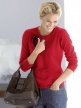 Женский кашемировый пуловер, Alba Moda