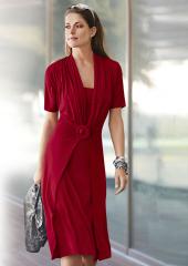 Платье женское из джерси (Цвет Черный) со склада в Москве Платье женское из джерси (Цвет Черный) со склада в Москве