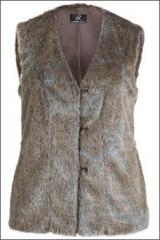 Жилет из искусственного меха, Emilia Lay