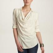 Блузка женская с воротником-хомут, 3Suisses Блузка женская с воротником-хомут, 3Suisses