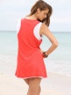 Топ женский двухслойный льняной, Alba Moda