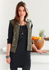 Жилет женский в стиле милитари, со склада в Москве