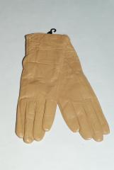 Перчатки женские кожаные 