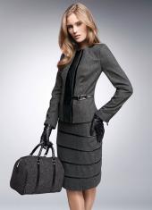 Юбка женская твидовая, Elegance