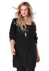 Пуловер женский с соблазнительной ажурной отделкой, со склада в Москве Пуловер женский с соблазнительной ажурной отделкой, со склада в Москве