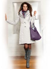 Пальто женское с отделкой из искусственного меха, Best Connections