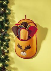 Комплект гостевых тапочек «Лось» (6 пар) со склада в Москве