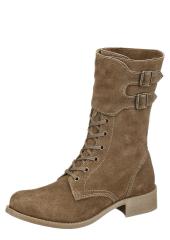 Полусапоги женские из натуральной замши, со склада в Москве