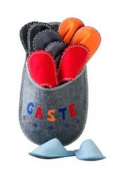 Комплект гостевых тапочек «G