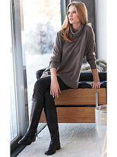 Пуловер женский с воротником-гольф, со склада в Москве Пуловер женский с воротником-гольф, со склада в Москве