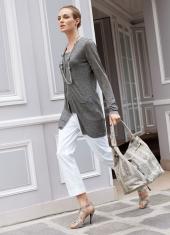 Брюки женские из атласа, Elegance