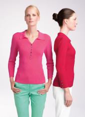 Джемпер-поло женский, Elegance