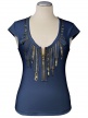 Кофта женская с молниями, Alba Moda
