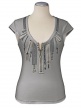 Кофта женская с молниями, Alba Moda