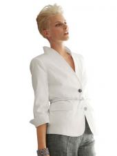 Блейзер женский с высоким воротником, Alba Moda