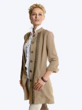 Блейзер женский длинного покроя, Alba Moda