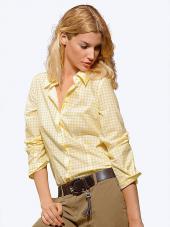 Блузка женская в клетку, Alba Moda