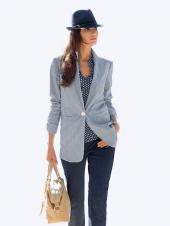 Блейзер женский в полоску, Alba Moda