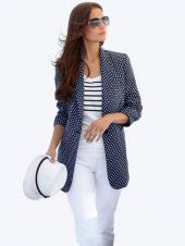 Блейзер женский в горошек, Alba Moda