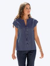 Блузка женская в горошек, Alba Moda