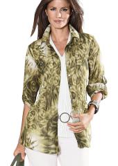 Блузка женская со складками, ALESSA W. COLLECTION Блузка женская со складками, ALESSA W. COLLECTION