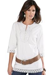 Блузка женская с рукавами 3/4, ALESSA W. COLLECTION Блузка женская с рукавами 3/4, ALESSA W. COLLECTION