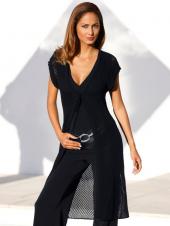 Жакет женский ажурной вязки под сеточку, Amy Vermont со склада в Москве