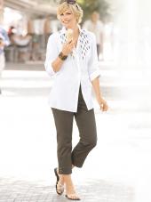 Блузка женская с рукавами длиной 3/4