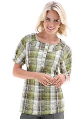 Блузка женская в клетку
