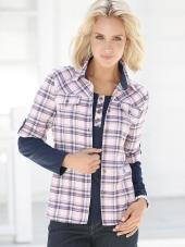 Блузка женская в клетку