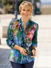 Блузка женская с цветочным принтом, Mona со склада в Москве Блузка женская с цветочным принтом, Mona со склада в Москве